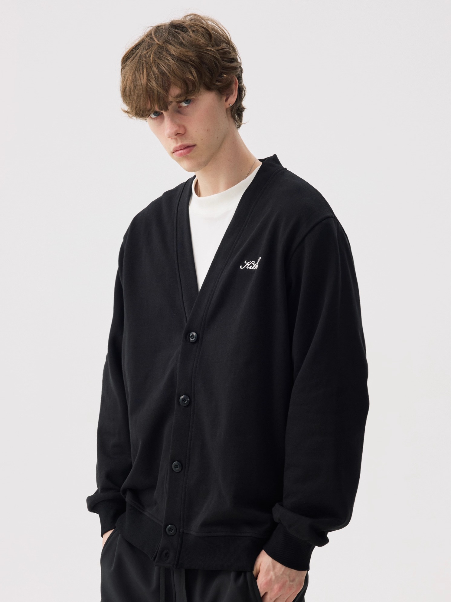 KITH Button-Up V-Neck Knitted  - огляд і ціна Kith Sweater Knit