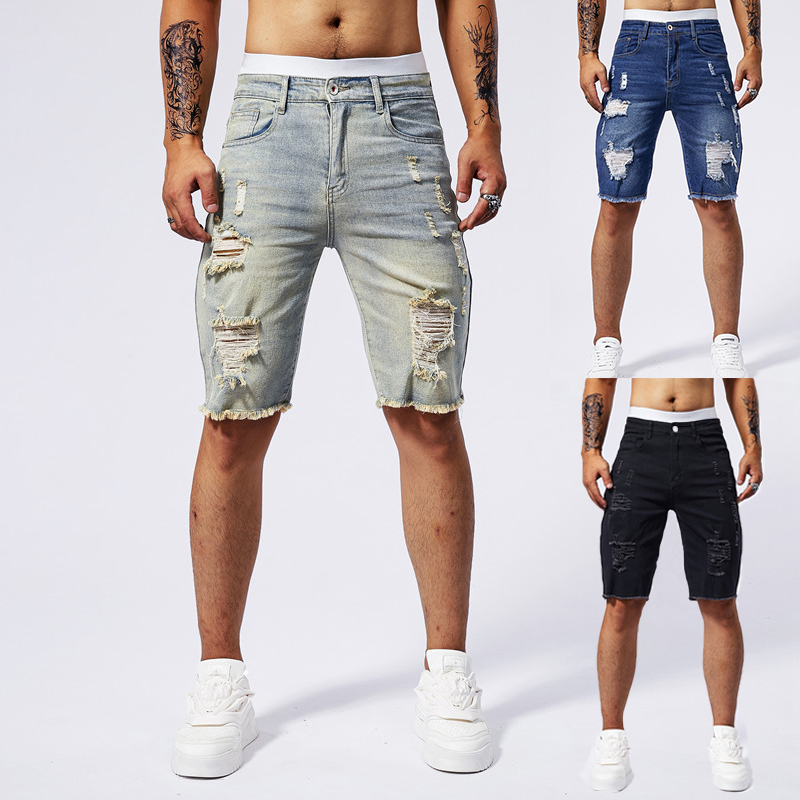 2025 Summer New Men's Ripped D - огляд і ціна Streetwear Brand For Men
