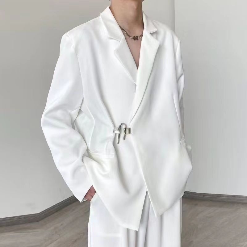 Men's White Casual Blazer Set  - огляд і ціна Streetwear Brand Niche