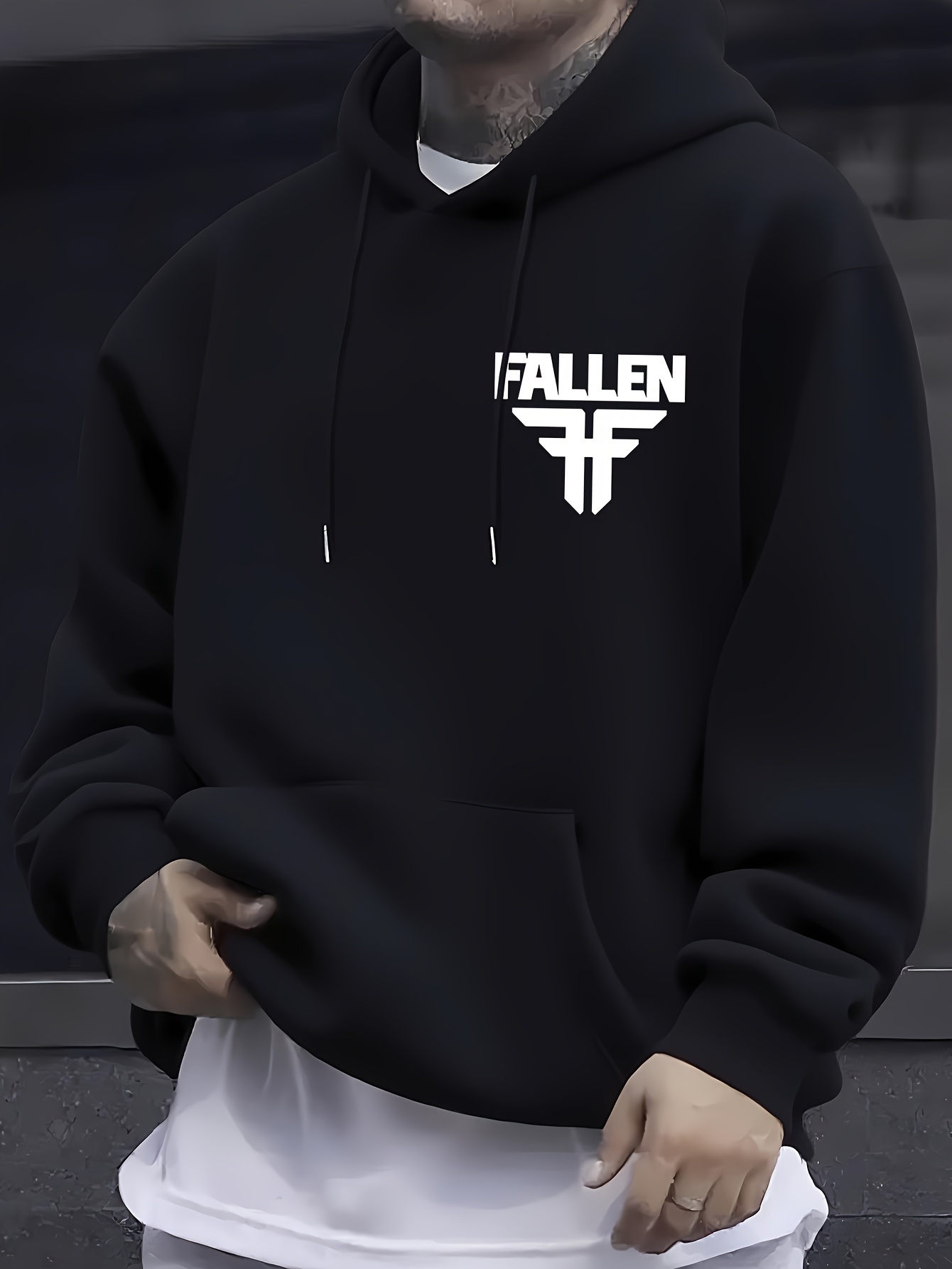 Skate Style FALLEN Hoodie for  - огляд і ціна Streetwear Brand Logo Design