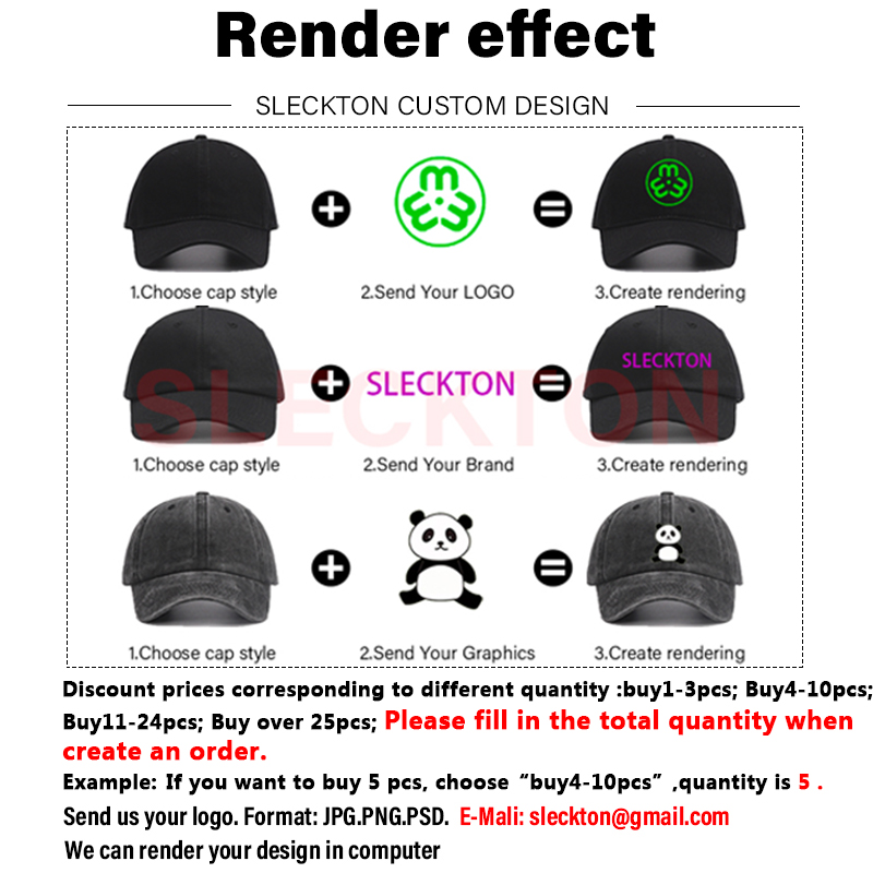 SLECKTON Custom Logo Baseball  - огляд і ціна Stussy Bucket Hat