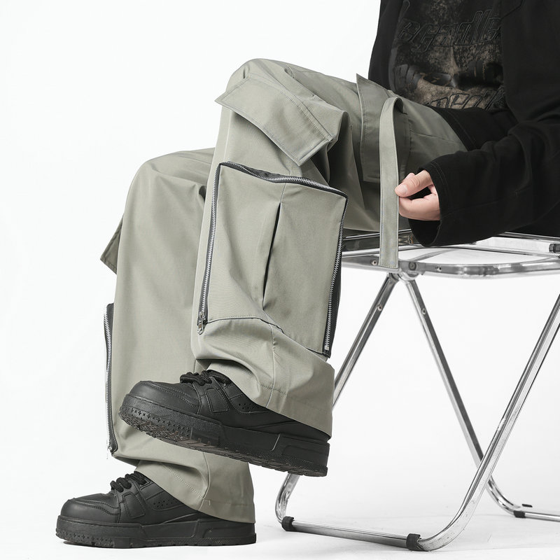 Fashion Men Cargo Pants Loose  - огляд і ціна Streetwear Brand For Men