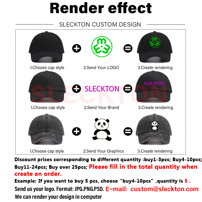 SLECKTON Custom Logo Caps Fash - огляд і ціна Stussy Bucket Hat