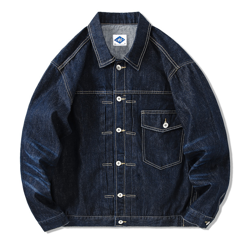 Tide Brand Dark Blue Denim Jac - огляд і ціна Streetwear Brand For Men