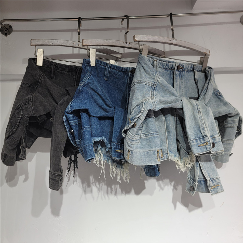Denim Shorts Women Jeans Vinta - огляд і ціна Streetwear Brand Shorts