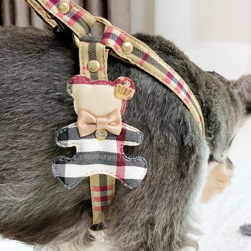 2pcs/set Pet Vest Lovely Colla - огляд і ціна Off White Belt