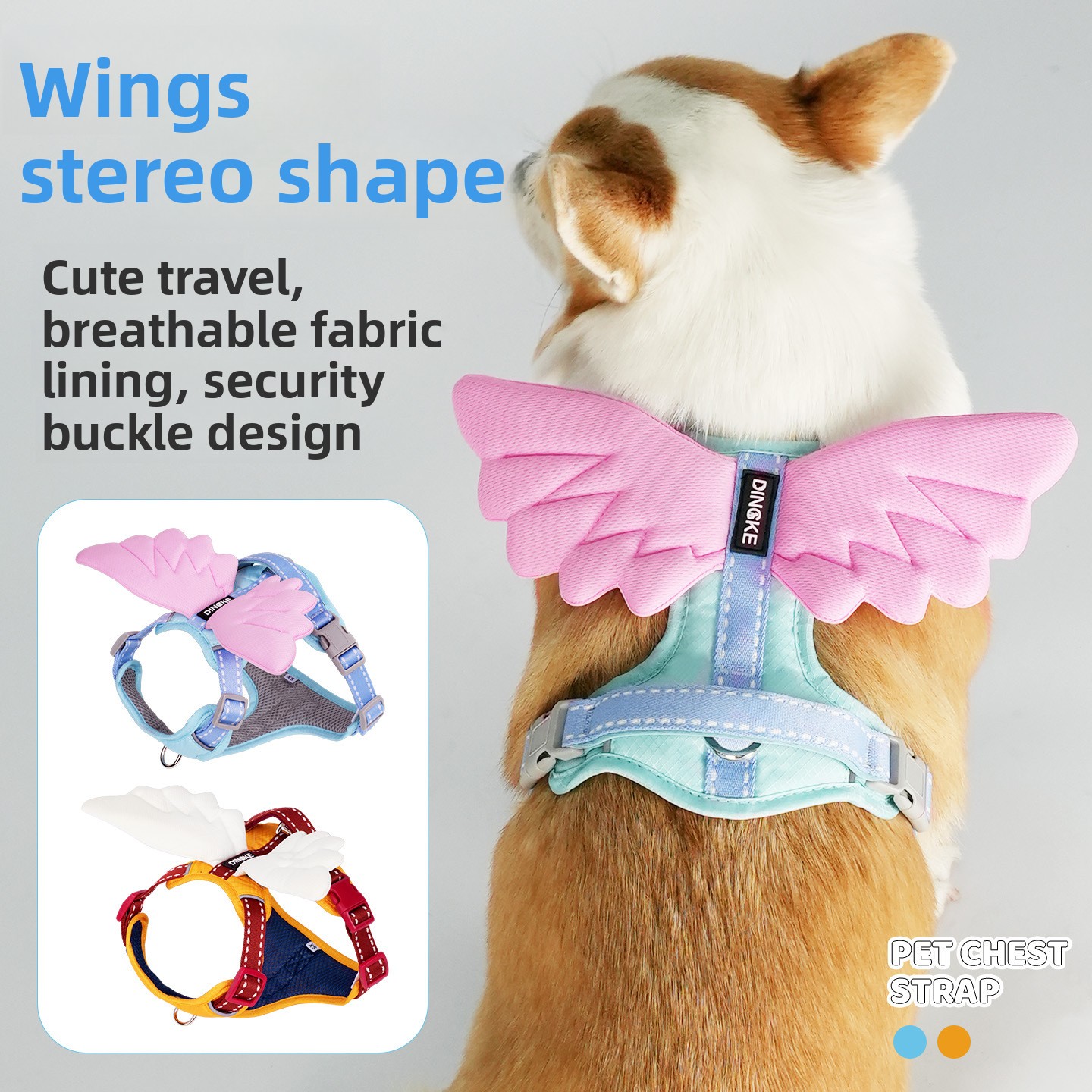 Anti-pull pet harness, escape- - огляд і ціна Off White Belt