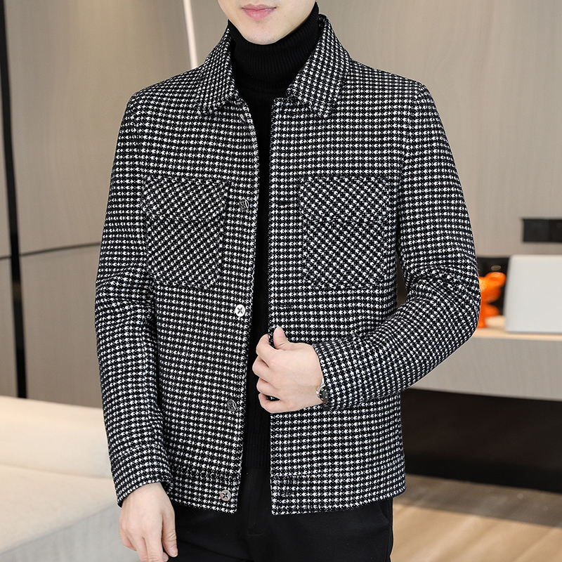 Brand Winter Plaid Woolen Jack - огляд і ціна Streetwear Brand For Men