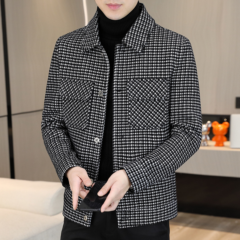 Brand Winter Plaid Woolen Jack - огляд і ціна Streetwear Brand For Men