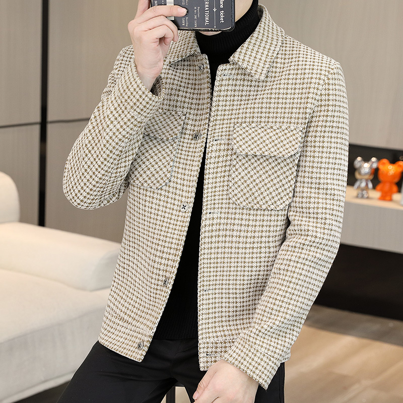 Brand Winter Plaid Woolen Jack - огляд і ціна Streetwear Brand For Men