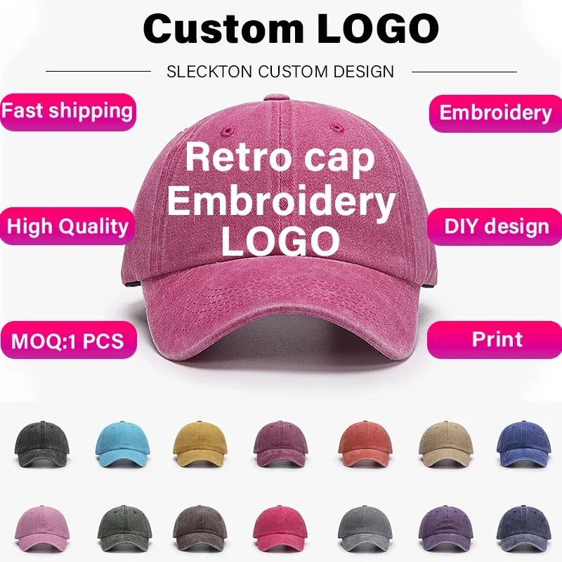 SLECKTON Custom Logo Retro Bas - огляд і ціна Stussy Bucket Hat